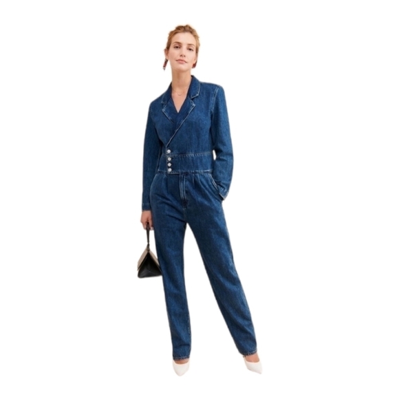 Agolde Luca Denim Jumpsuit - Picture 1 of 8